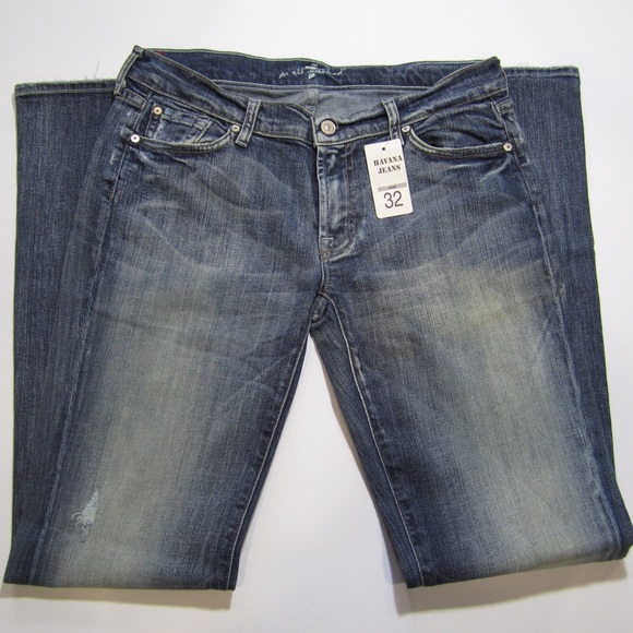NWT 7 For All Mankind Nakita Bootcut Jeans Sz 32 - Picture 3 of 8